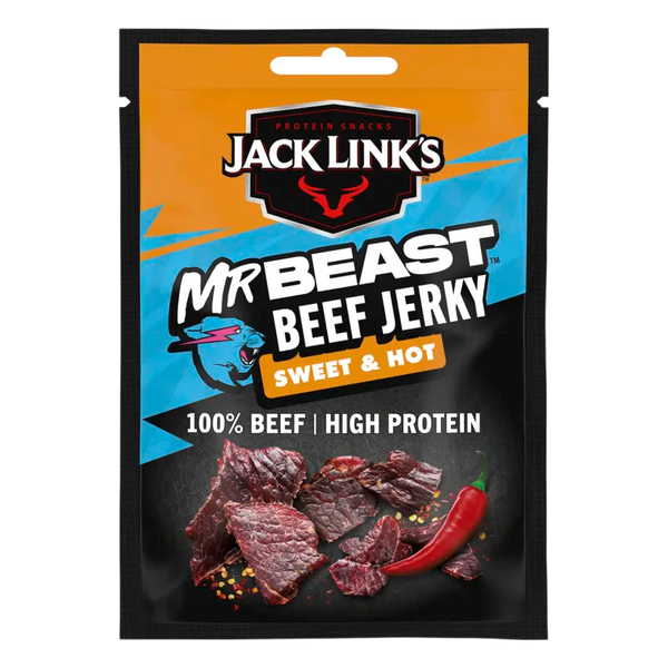 Jack Link's Beef jerky sweet & hot