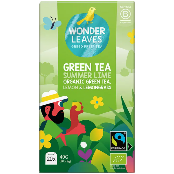 WonderLeaves Grüner Tee Summer Lime