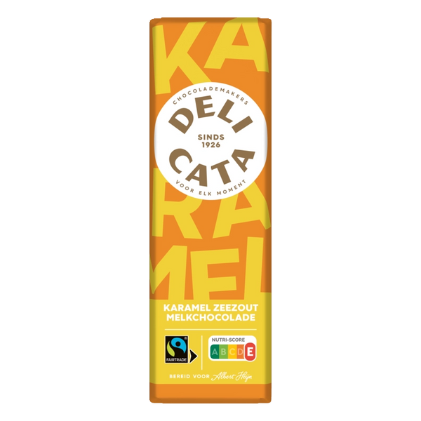 Delicata Riegel Milchschokolade Karamell Meersalz
