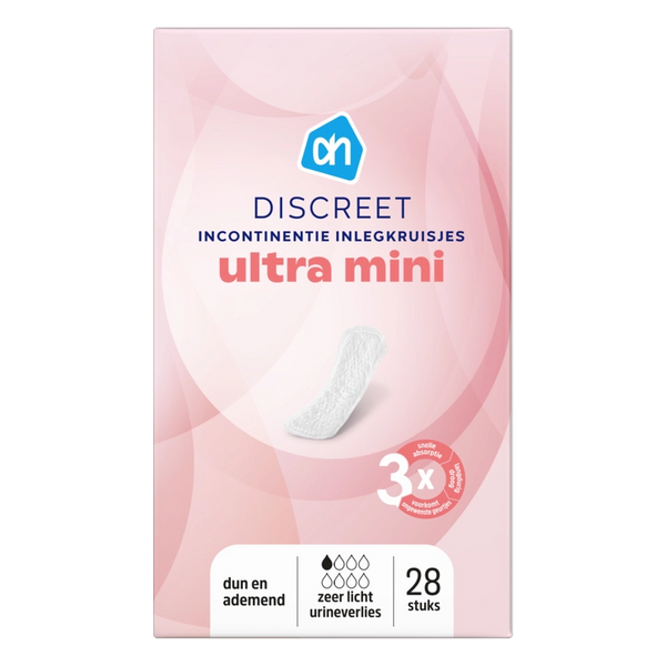Ultra kleine Inkontinenzeinlagen