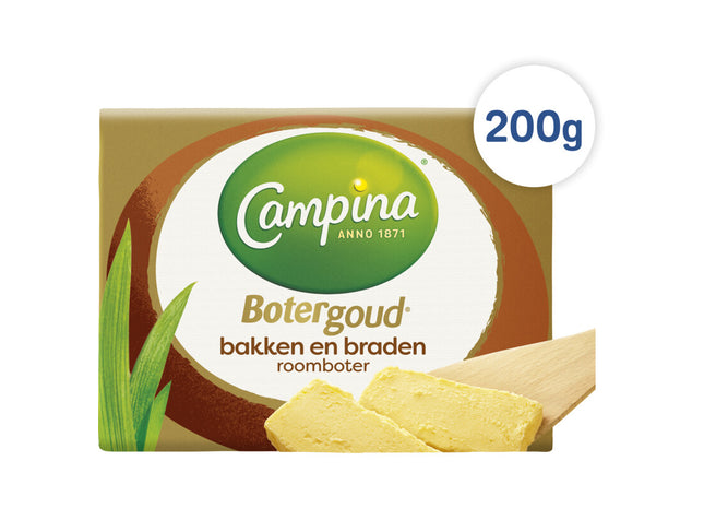 Campina Botergoud bakken & braden roomboter