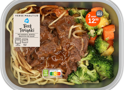 Verse maaltijd beef teriyaki