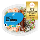Mahlzeit-Salat mit Garnelen