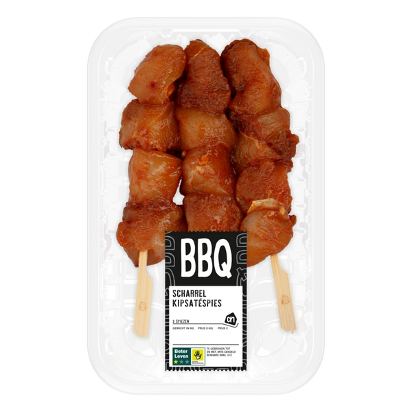 BBQ Freilandhähnchen-Satéspieß