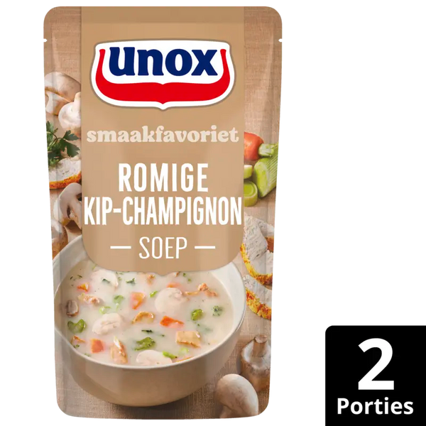 Unox Creamy Chicken-Mushroom Soup