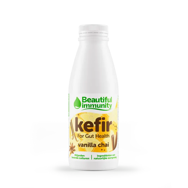 Beautiful Immunity Kefir drink vanilla chai