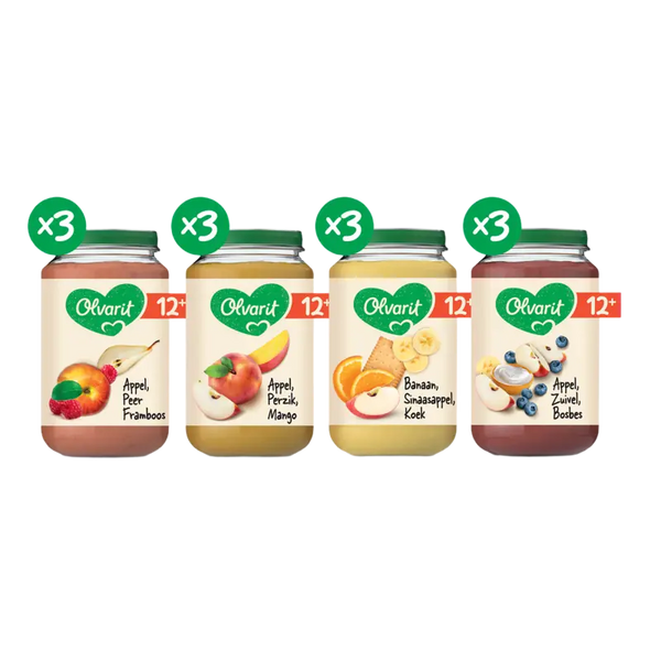 Olvarit Variatiemenu fruit 12m+