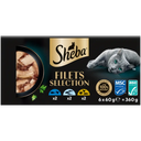 Sheba Fillets Selection Tuna, Chicken, Whitefish, Turkey