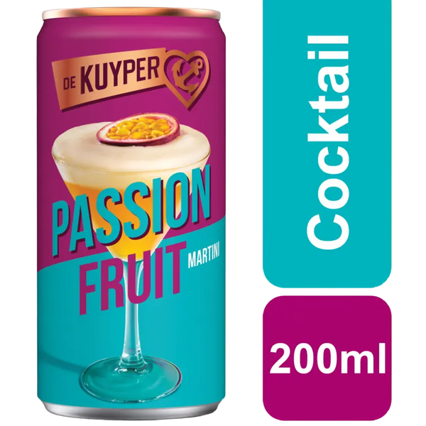 De Kuyper Passionfruit Martini cocktail