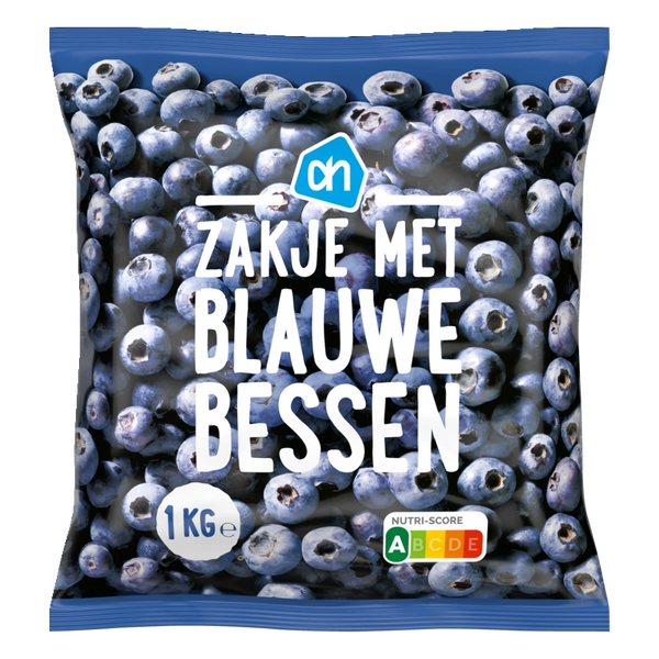 Tüte mit Heidelbeeren