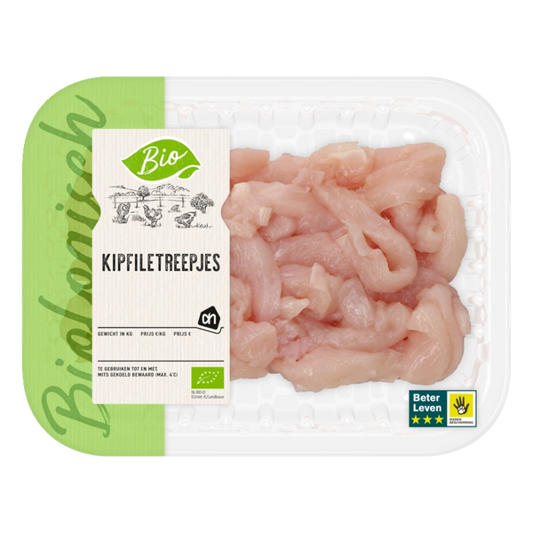 Organic Chicken Breast Strips