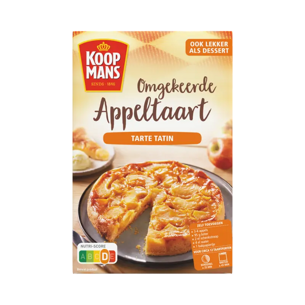 Koopmans Omgekeerde appeltaart mix