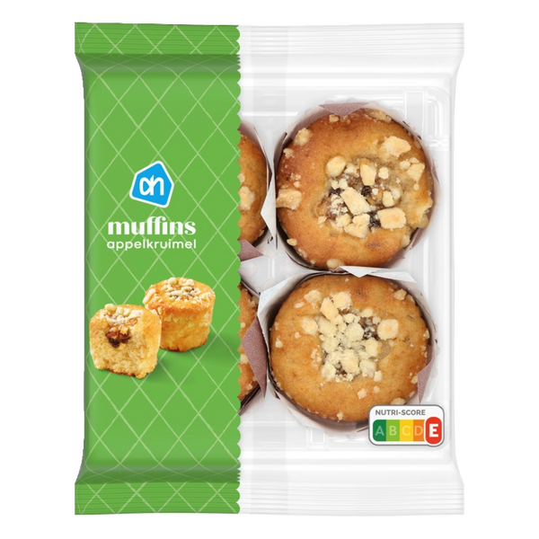 Apple crumble muffins
