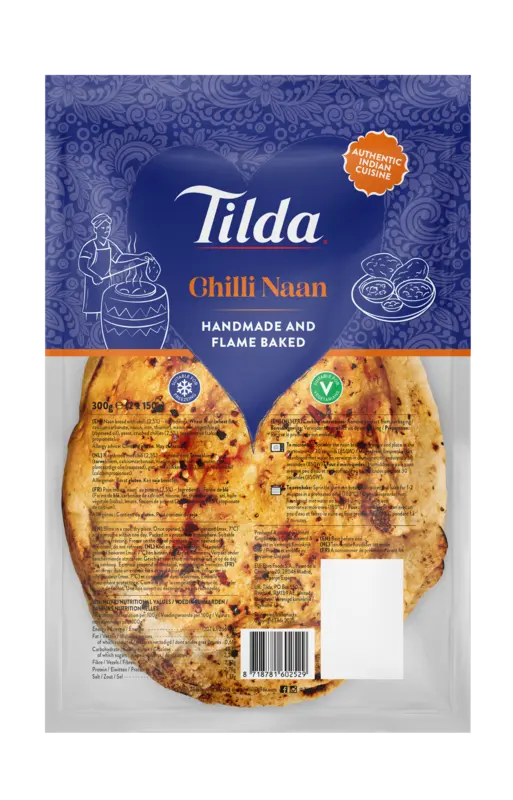Tilda Chili Naan Bread