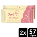 Zwitsal Sensitive Windelreinigungstücher 2er-Pack