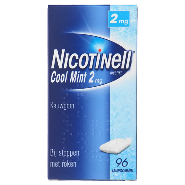 Nicotinell Cool mint kauwgom 2mg