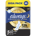 Always Ultra secure night extra wings giga pack