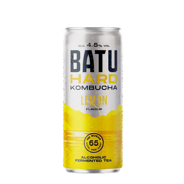 Batu Hard Kombucha mit Zitronengeschmack