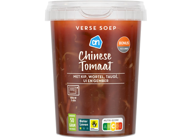 Verse soep Chinese tomaat