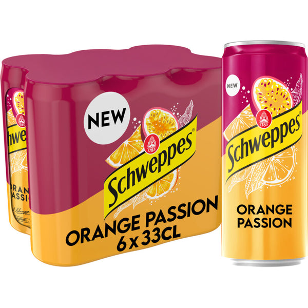 Schweppes Orange Passion 6-pack
