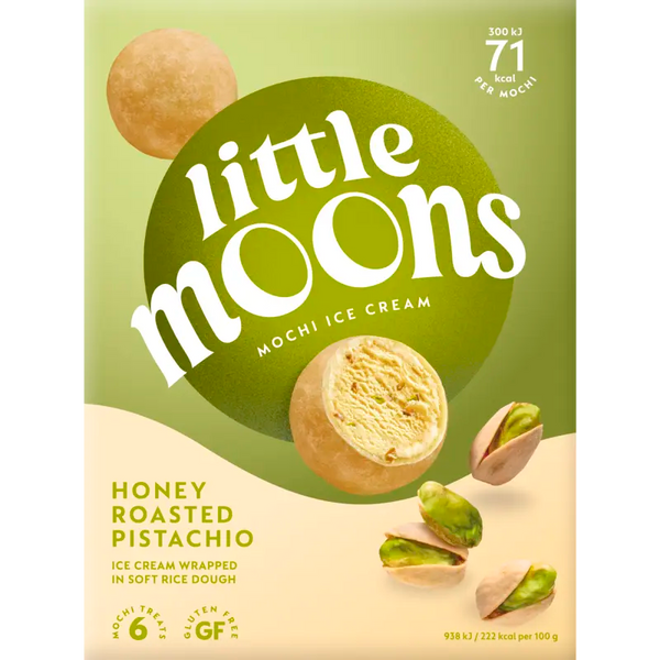Little Moons Honey Pistachio Mochi Ice Cream