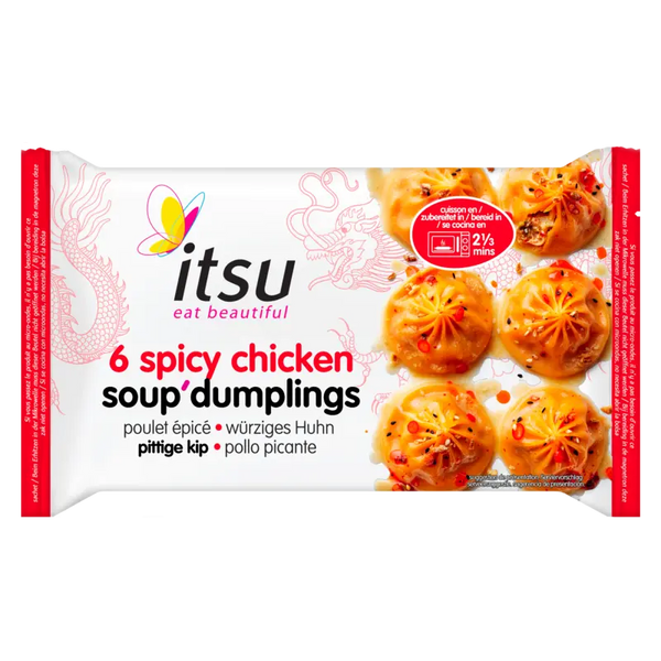 Itsu Spicy chicken soup dumplings