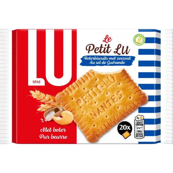 LU Petit beurre boterbiscuits zeezout