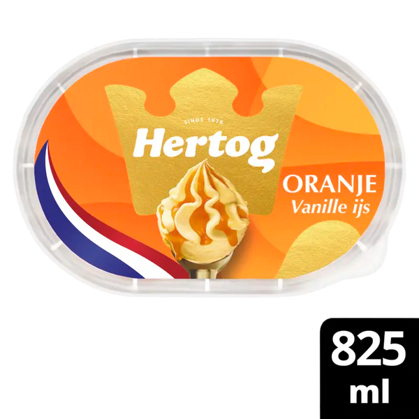Hertog Orange Vanilla Ice Cream