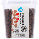 Puur chocolade druppels