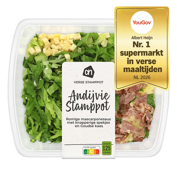 Verse stamppot andijvie