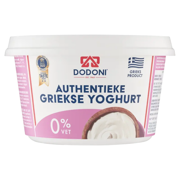 Dodoni Griekse yoghurt 0% vet