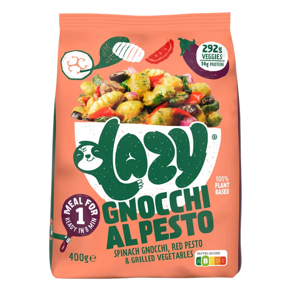 Lazy Gnocchi al pesto maaltijd
