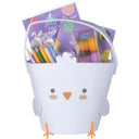 Vilten mandje gevuld kuiken