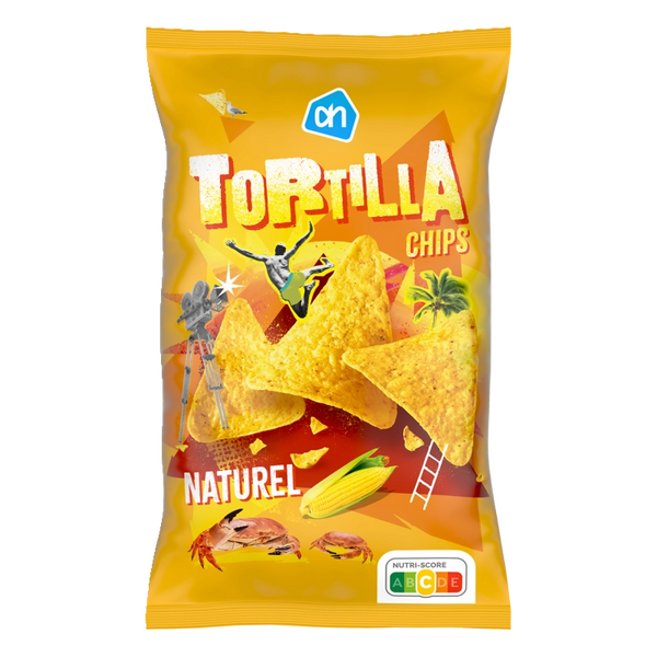 Natural tortilla chips