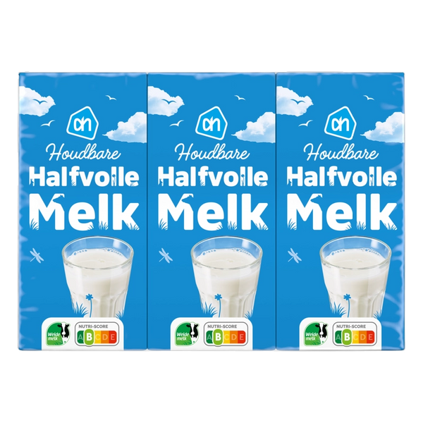 Houdbare halfvolle melk 6-pack