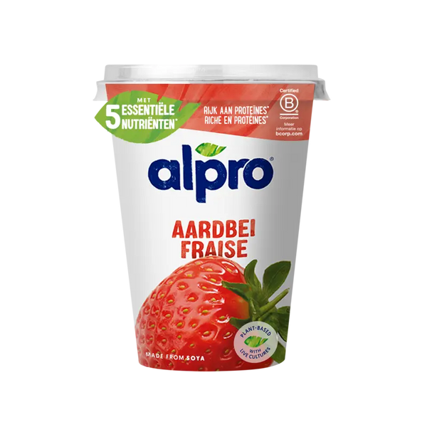 Alpro Pflanzliche Erdbeer-Variante