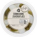 Kleintje cornichons zilver uitjes