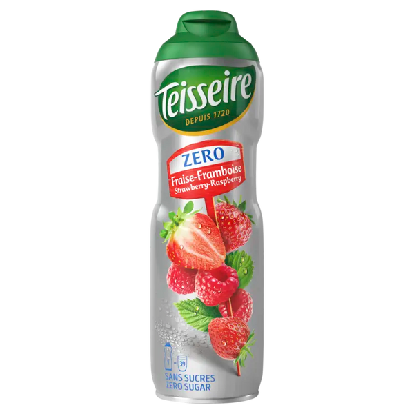 Teisseire Null Erdbeer Himbeer Sirup