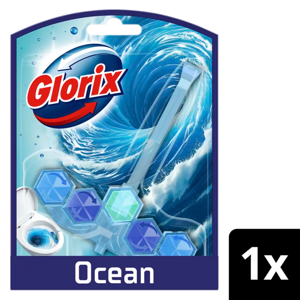 Glorix Power 5+ ocean toilet block