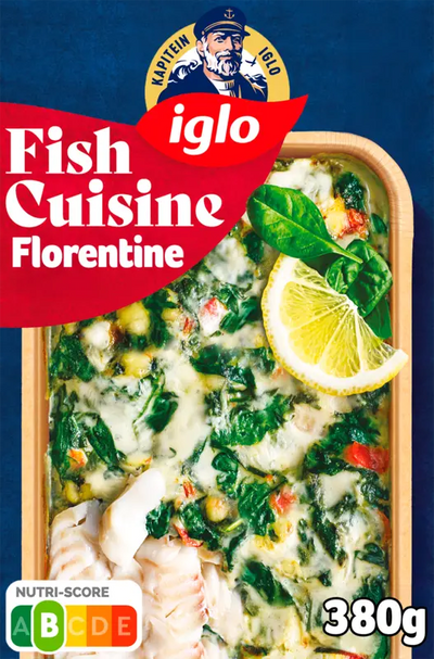 Fish dishes (frozen)