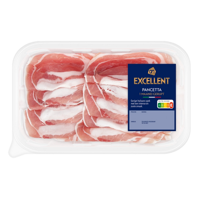 Sliced bacon (prepackaged)