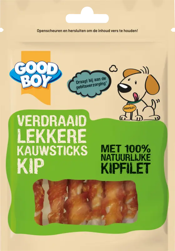 Guter Junge Verdraaid leckere Kau-Sticks Huhn