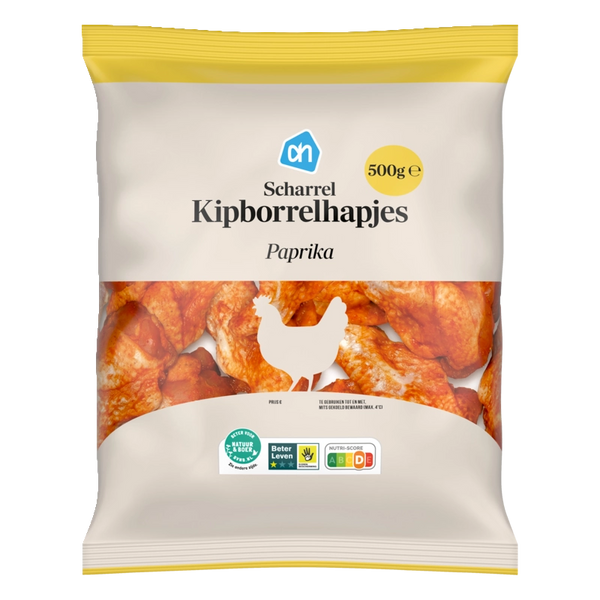 Scharrel kipborrelhapjes paprika