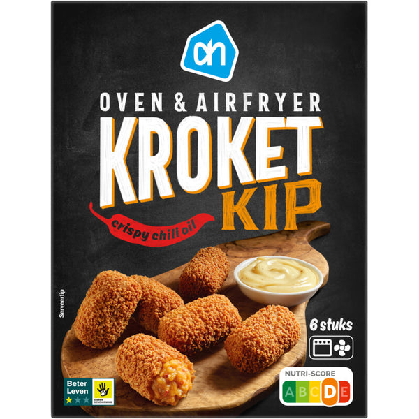 Oven & airfryer kroket kip chili oil