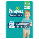 Pampers Baby-Dry Windeln Größe 7