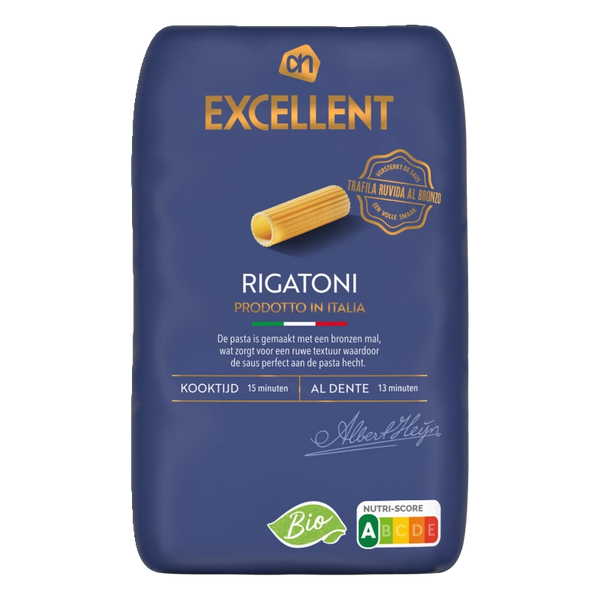 Excellent organic rigatoni