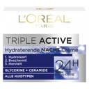 L'Oréal Triple active nachtcrème alle huidtypen