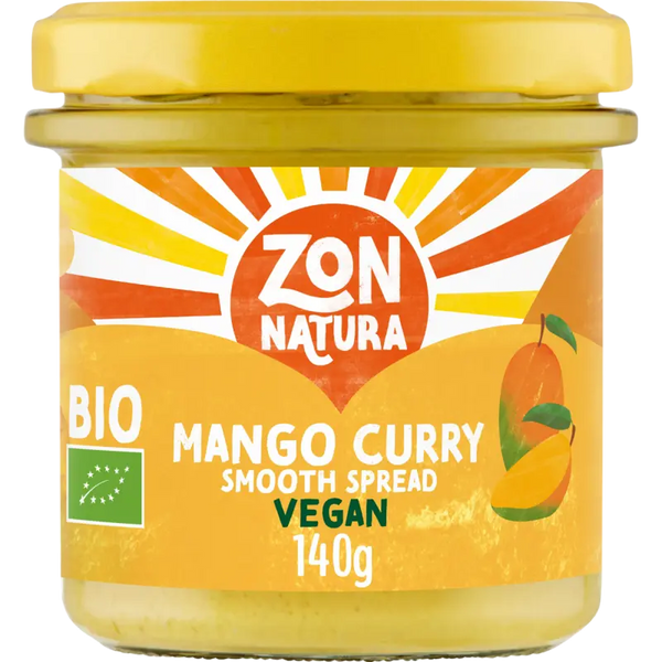 Zonnatura Smooth spread mango-curry