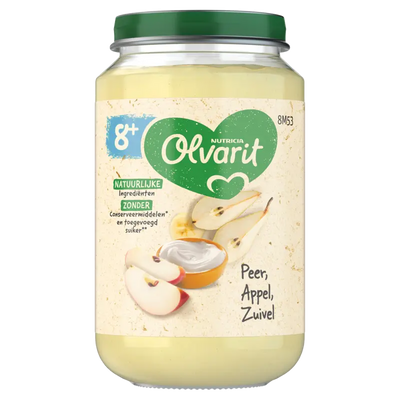 Früchtegläschen ab 8 Monaten