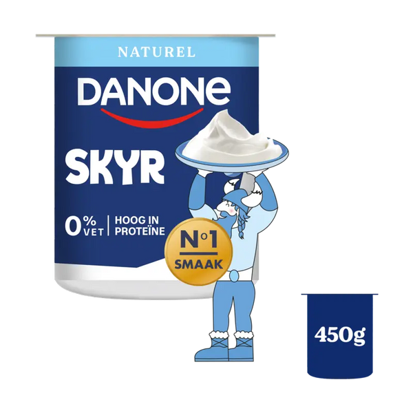 Danone Skyr natural high protein 0% fat